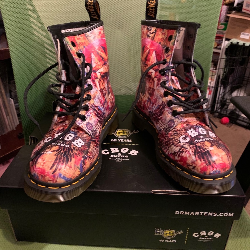 Dr. Martens Women's Multicolor Boots